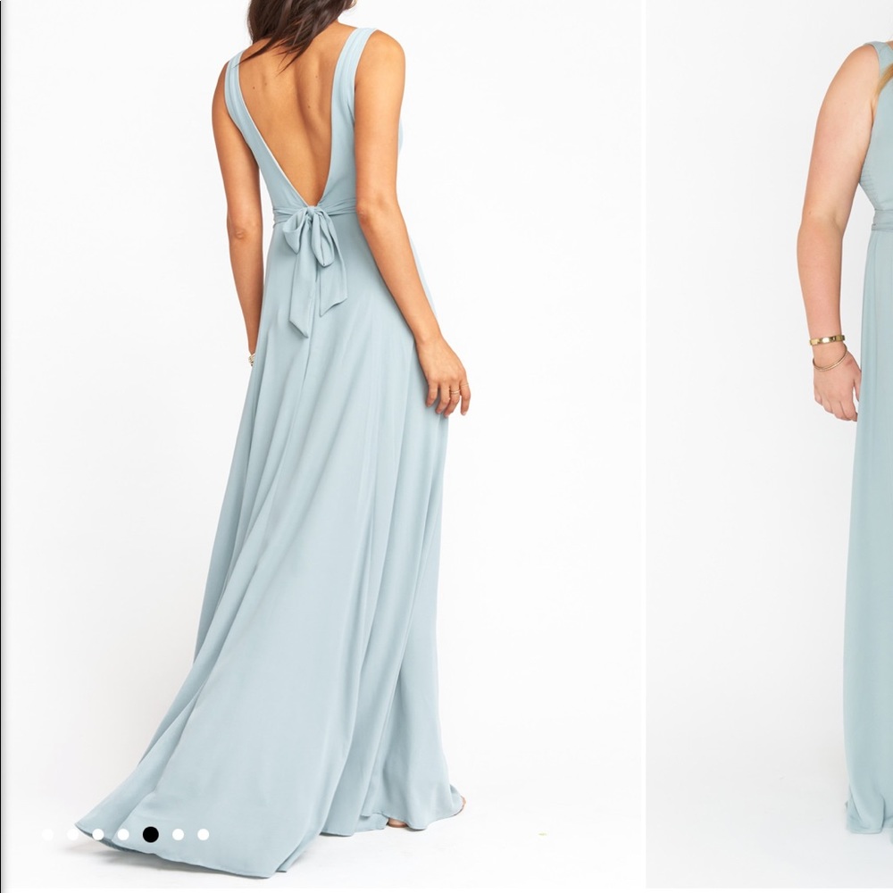 Show Me Your Mumu Dress in Silver Sage
